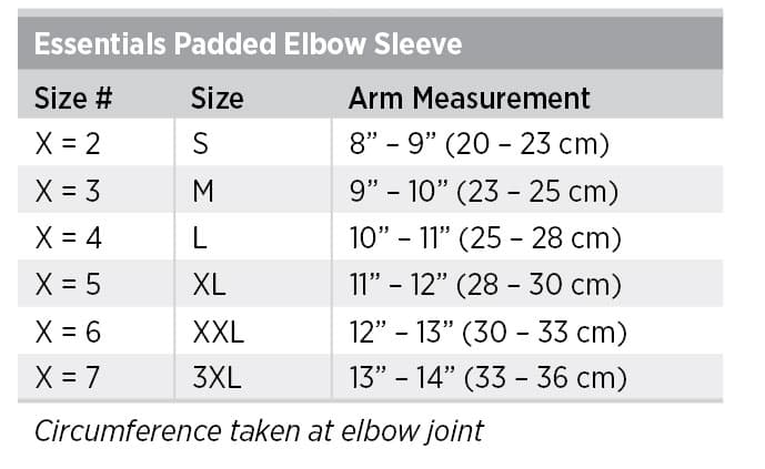 Essential Padded Elbow Sleeve