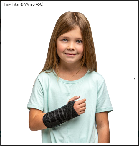 Titan Wrist, Short Pediatric