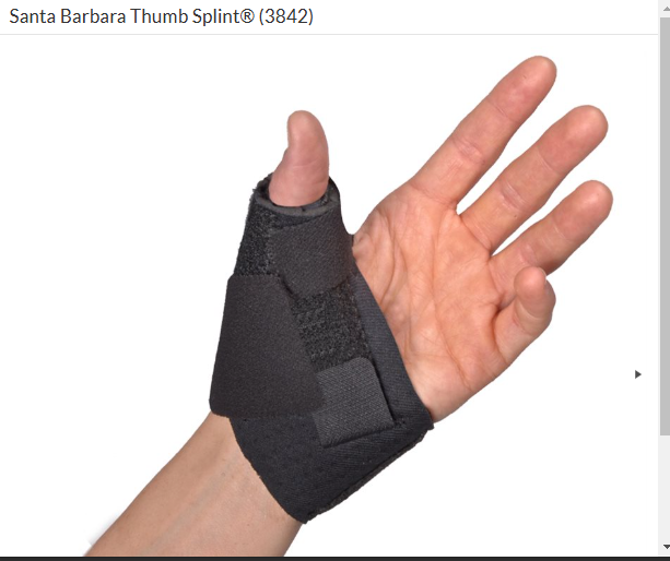 Santa Barbara Thumb Splint