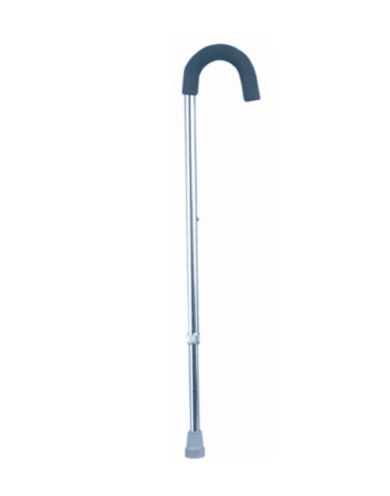 Push Button Aluminum Cane